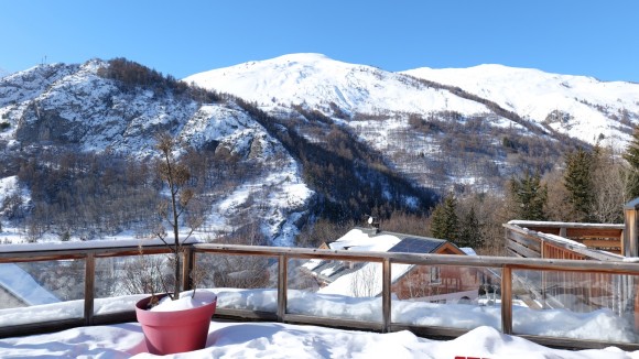 Vue terrasse appartement D2