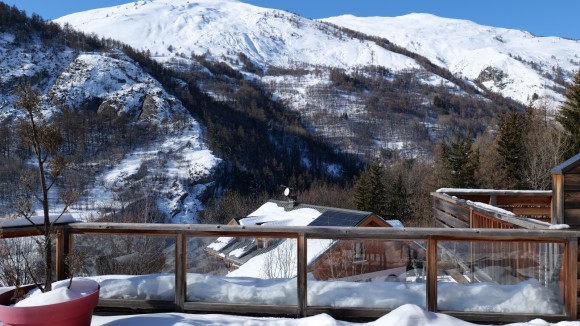 Vue terrasse appartement D2