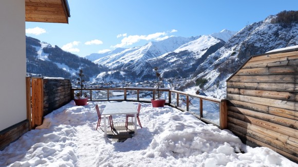 Vue terrasse appartement D2