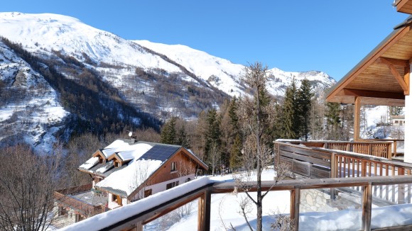 Vue terrasse appartement D2